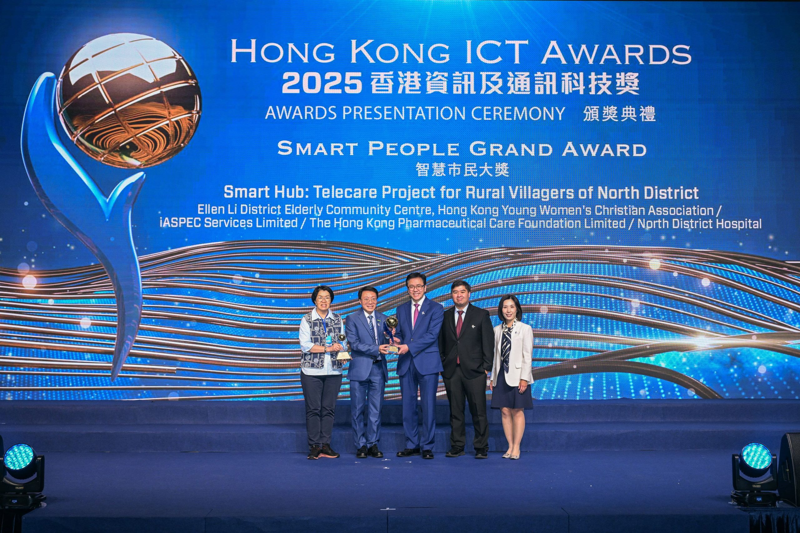 2025香港資訊及通訊科技獎智慧市民大獎得主